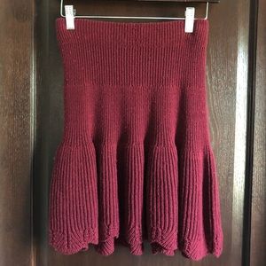 Anthropologie Sweater Skirt